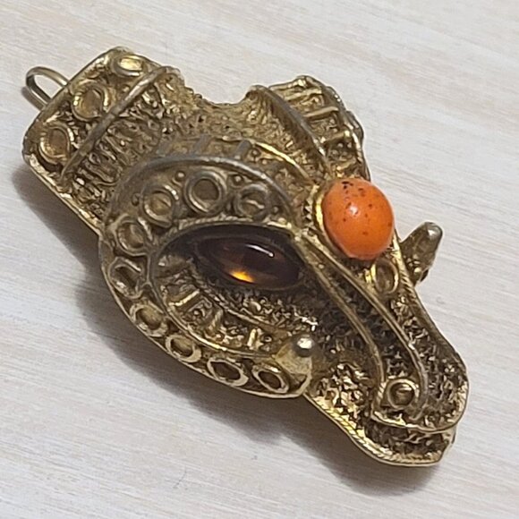 Juliana Jewelry DeLizza & Elster Ram Head Part of Belt Necklace main image 4